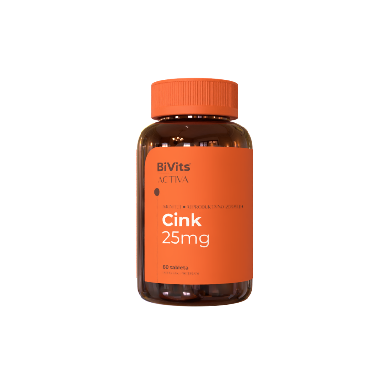 Cink 25 cro BiVits ACTIVA Cink 25mg - Slika 1